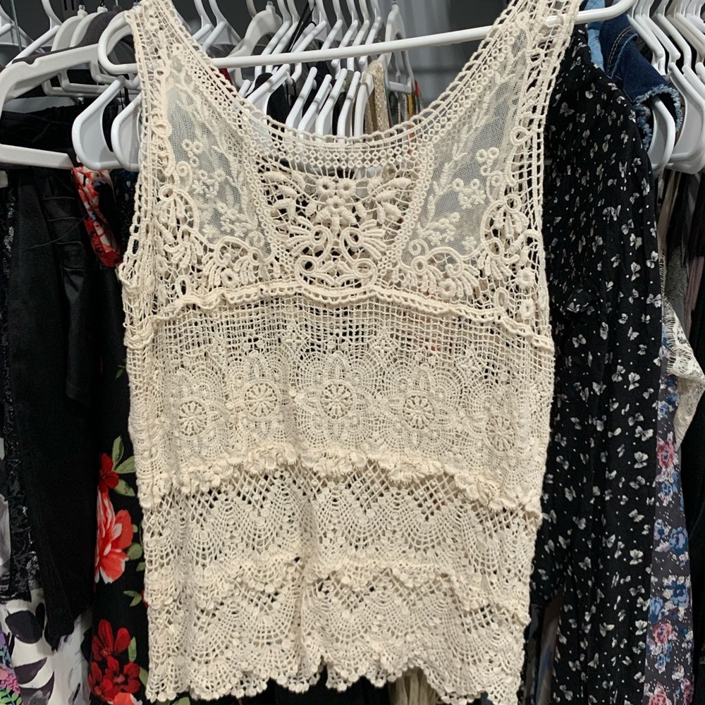 Boutique crochet top